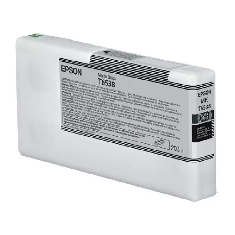 Atramentová kazeta Epson C13T65380N matne čierna 200 ml originálna jednotlivé balenie