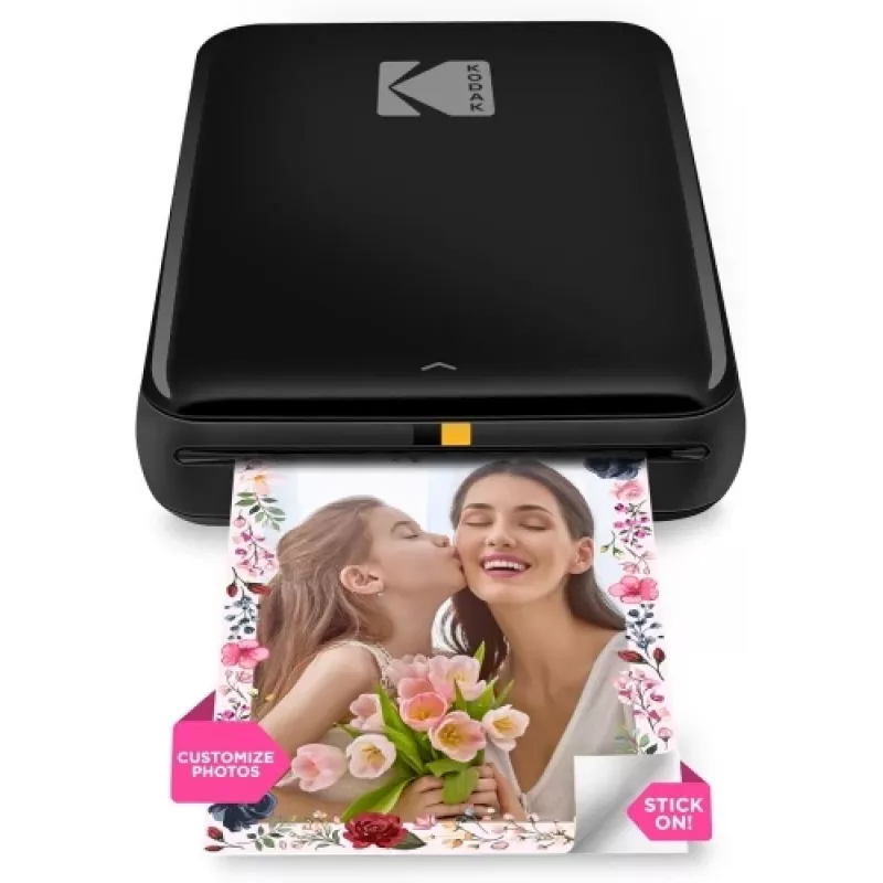 Kodak STEP prenosná mobilná fototlačiareň farba ZINK 2x3'' 1 ppm, Bluetooth, čierna