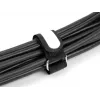Držiak viazača káblov DeLOCK 19603 suchý zips čierny 127x20 mm 5 ks