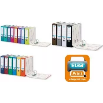 Elba smart Pro - PP - A4 - ukladanie - kartón - sivá - 5 cm - 285 mm (100025938)