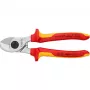Knipex 95 16 165 izolované nožnice na káble, 165 mm