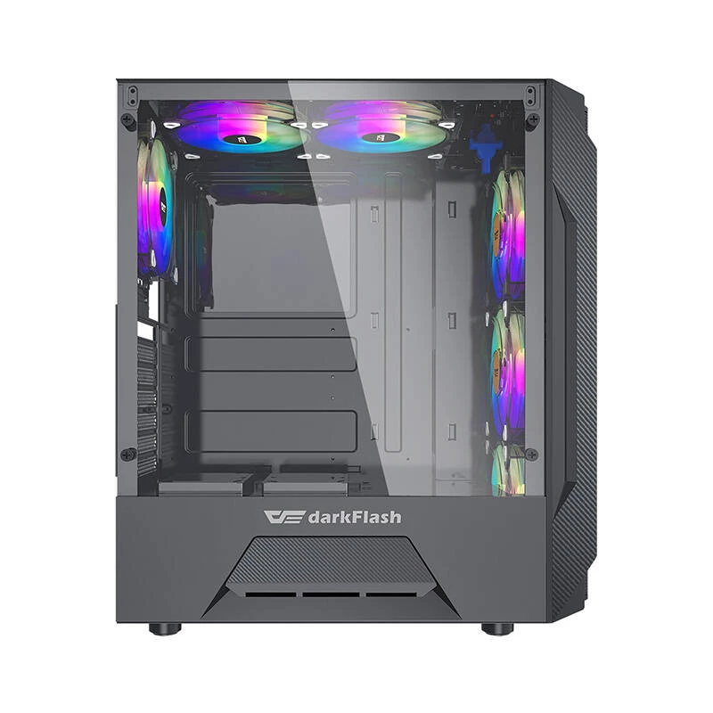 Počítačová skriňa Darkflash LEO (čierna)