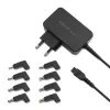 Qoltec 51025 napájací zdroj/napäťový menič interiérový čierny