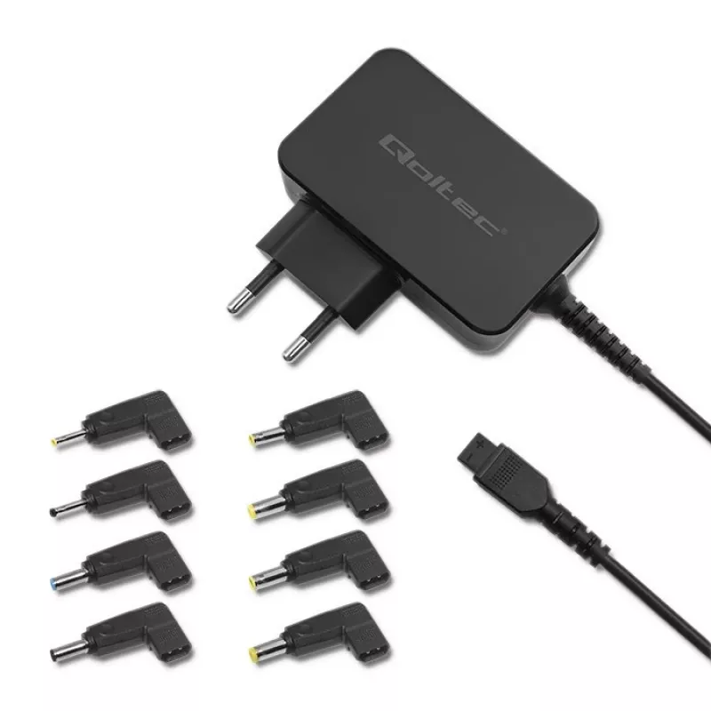 Qoltec 51025 napájací zdroj/napäťový menič interiérový čierny