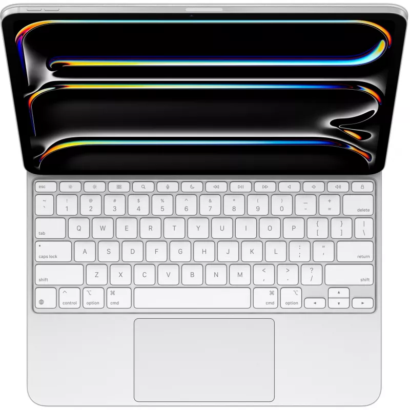 Apple Magic Keyboard pre iPad Pro 13 palcov M4 US English Biela QWERTY