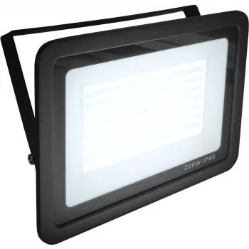 LED reflektor EUROLITE FL-200 SMD CW 200W IP65, studená biela, vhodný na vonkajšie použitie
