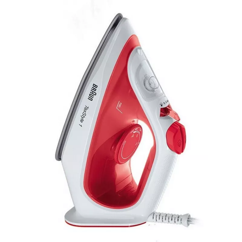 Braun SI 1019 RD parná žehlička nepriľnavá žehliaca plocha 1900 W červená