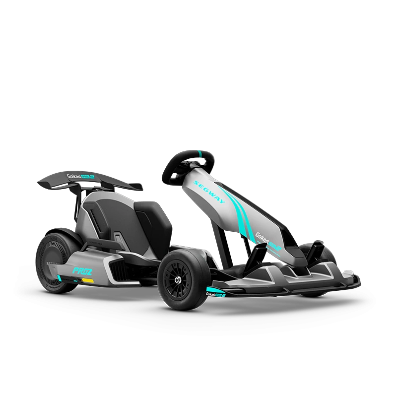 Go-kart Ninebot by Segway Gokart PRO 2 Pedál 1 používateľ 4 kolesá sivá