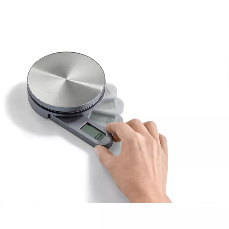 Caso | váhy | Kitchen EcoMate | maximálna hmotnosť (kapacita) 5 kg | dielik 1 g | typ displeja LCD | nerez