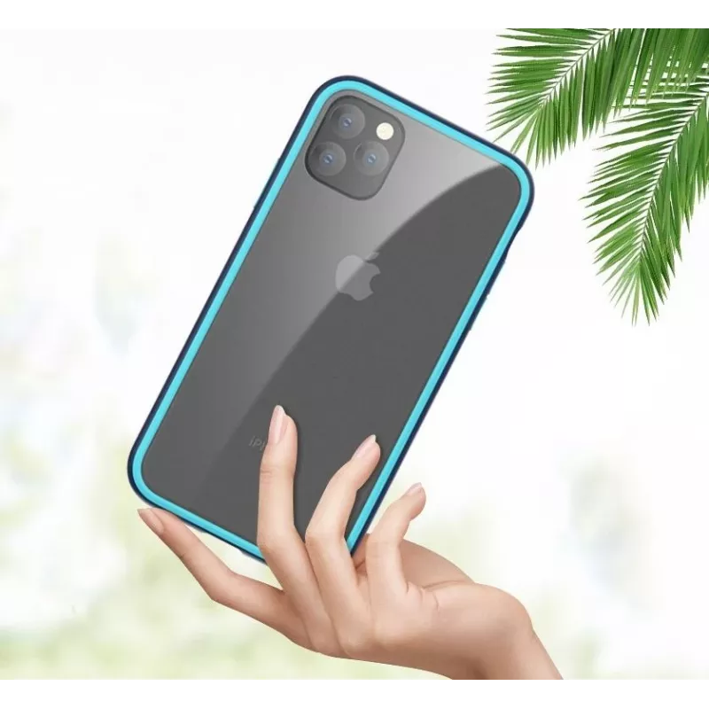 Puzdro na telefón COMMA Joy pre iPhone 11 Pro — tlmiaca nárazy, modrá