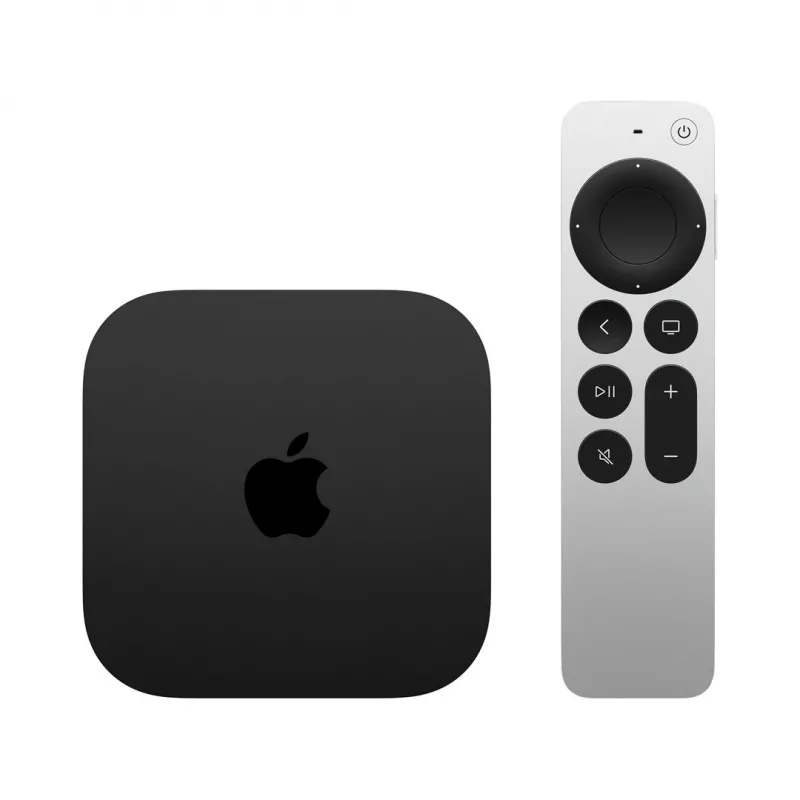 Apple TV 4K čierna, Silver 4K Ultra HD 128 GB Wi-Fi Ethernet LAN
