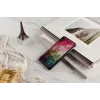 Ochranné puzdro iKins pre iPhone XS Max – dizajn vodných kvetov, čierna