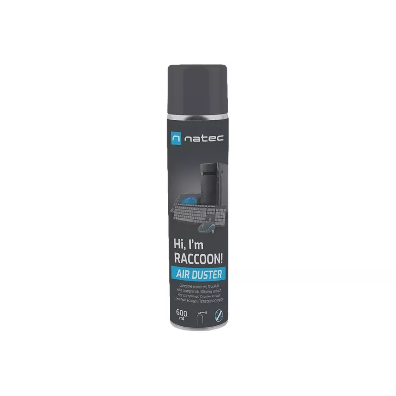 Natec Raccoon NSC-1763 stlačený vzduch 600 ml