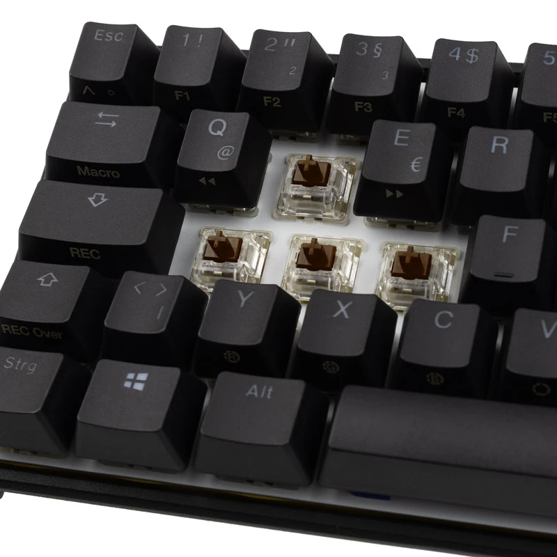 Ducky Mecha Pro SF klávesnica Gaming USB nemecká čierna