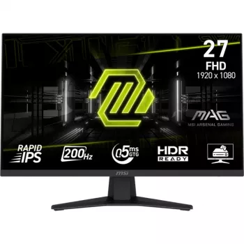 MSI MAG 274FDE herný monitor 68,6 cm (27 palcov), čierny, FullHD, Rapid-IPS, HDR Ready, Adaptive-Sync, 200Hz panel (9S6-3CE41H-002)