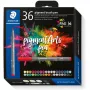 Brush Pen Staedtler Pigment Arts 36 farieb