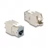 DeLOCK Keystone modul 88120 plochý RJ-45 sivý 10 ks