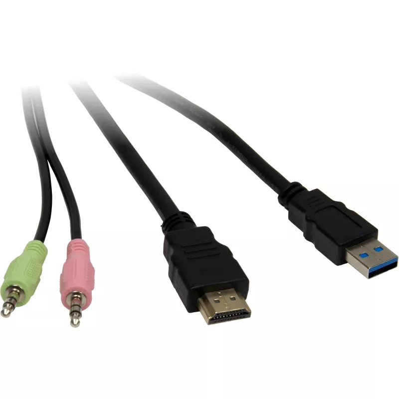 KVM switch Inter-Tech IPC AS-41HUS 4 porty USB