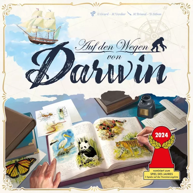 Po stopách Darwina, spoločenská hra