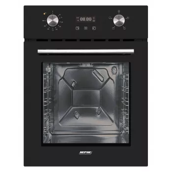 Elektrická vstavaná rúra MPM MPM-45-BO-23C, 50 l, 220–240 V, 2000 W, dotykové a otočné ovládanie, čierna