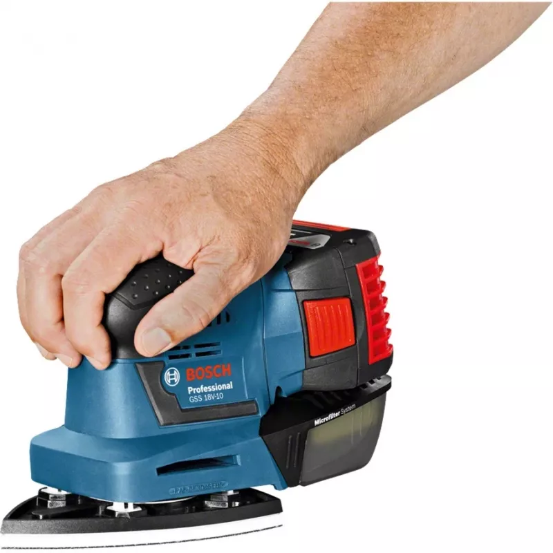 Bosch GSS 18V-10 Professional akumulátorská excentrická brúska
