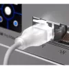 Ubiquiti UACC-Cable-Patch-EL-0.15M-W sieťový kábel Translucent, biely Cat6