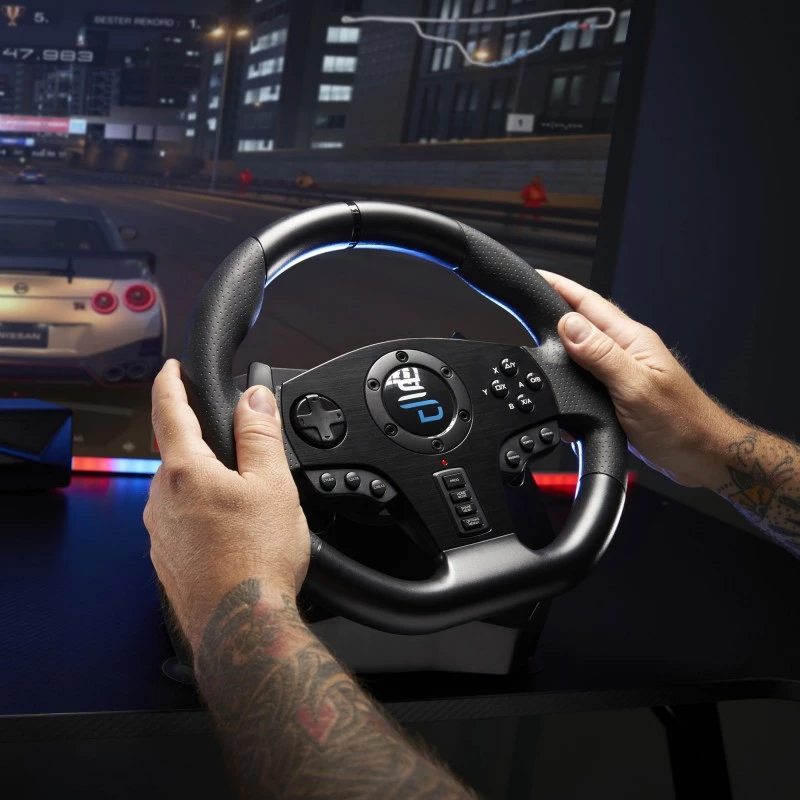 Volant + pedále Subsonic SV750 čierny 270° rotácia USB