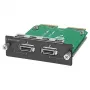 HPE – rozširujúci modul – modul lokálneho pripojenia – rozširujúci modul – 10GBase-CX4 x 2 – pre HPE – 5120-24, 5120-48, 5500-24, 5500-48