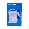 Savio CL-27B videokáblový adaptér 0,1 m HDMI Type-A (štandard) VGA (D-Sub) biely