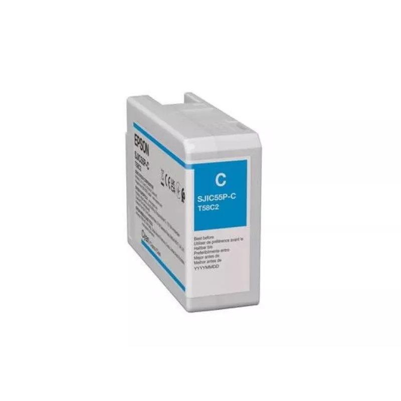 Epson SJIC55(C) atramentová kazeta 1 ks originál cyan