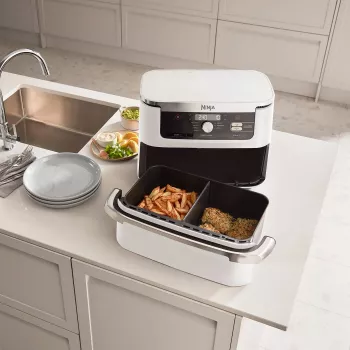 Teplovzdušná fritéza Ninja AF500EUWH dvojitá 10,4 L