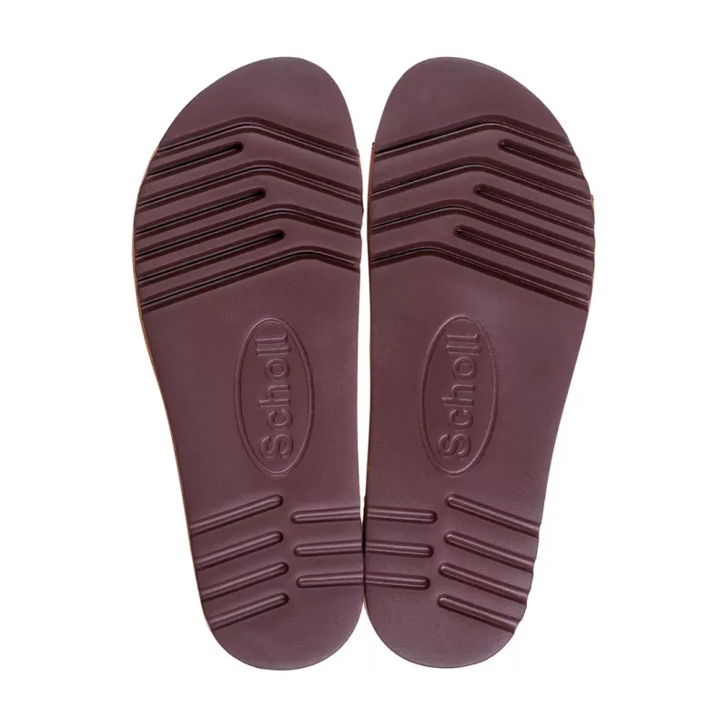 Sandále Scholl Air Bag Back Strap, hnedá, EU 44