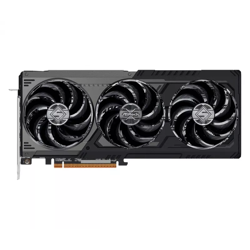 ASRock Radeon RX 9070 XT 16GB Steel Legend Dark grafická karta