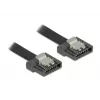 SATA kábel DeLOCK 83841 0,5 m SATA III 7-pin čierny