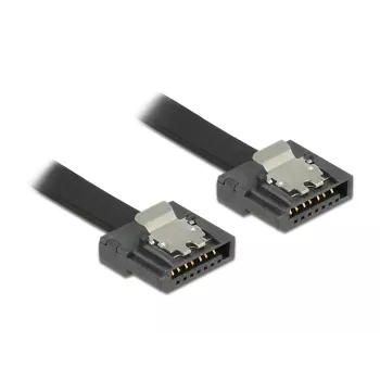SATA kábel DeLOCK 83841 0,5 m SATA III 7-pin čierny