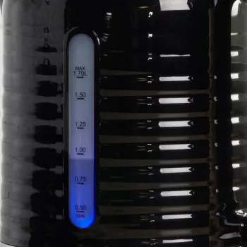 Elektrická rýchlovarná kanvica Petra 1,7 l 3 kW čierna