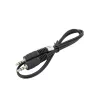 SBOX AUDIO CABEL 3.5 mm konektor samec na konektor samec 0,5 m čierny
