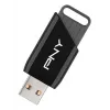 PNY Attaché X, 32 GB, USB Type-A, 3.2 Gen 1 (3.1 Gen 1), 130 MB/s, Dia, čierna