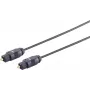 Audio kábel S/CONN 69002-15 15m TOSLINK čierny