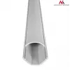 Maclean MCTV-575 podlahový kryt na káble, 1,5 m, 43 x 23 mm, výška 23–32 mm, biely, s lepiacou páskou