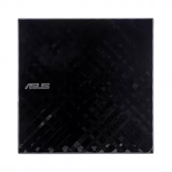 Externá optická mechanika DVD±RW ASUS SDRW-08D2S-U Lite, USB 2.0, čierna, 24x CD / 8x DVD, 142×142×20 mm