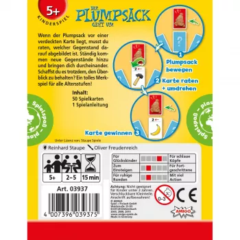 Der Plumpsack geht um, hra memory