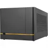 SilverStone SUGO SG14B - Tower - Mini-DTX - bez napájacieho zdroja (ATX / PS/2) - čierna - USB/Audio (SST-SG14B)