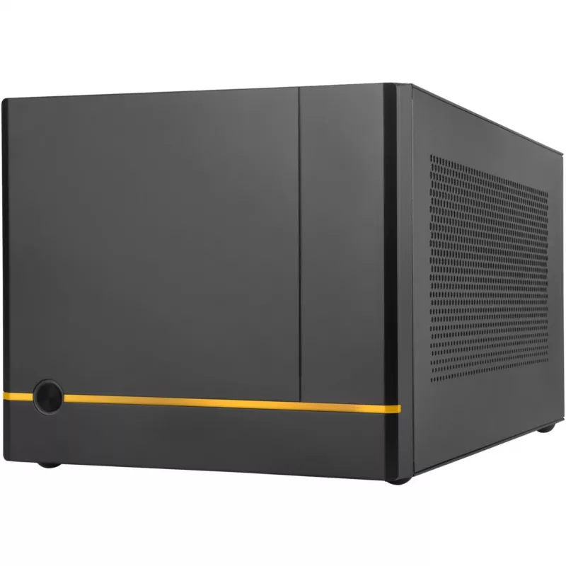 SilverStone SUGO SG14B - Tower - Mini-DTX - bez napájacieho zdroja (ATX / PS/2) - čierna - USB/Audio (SST-SG14B)