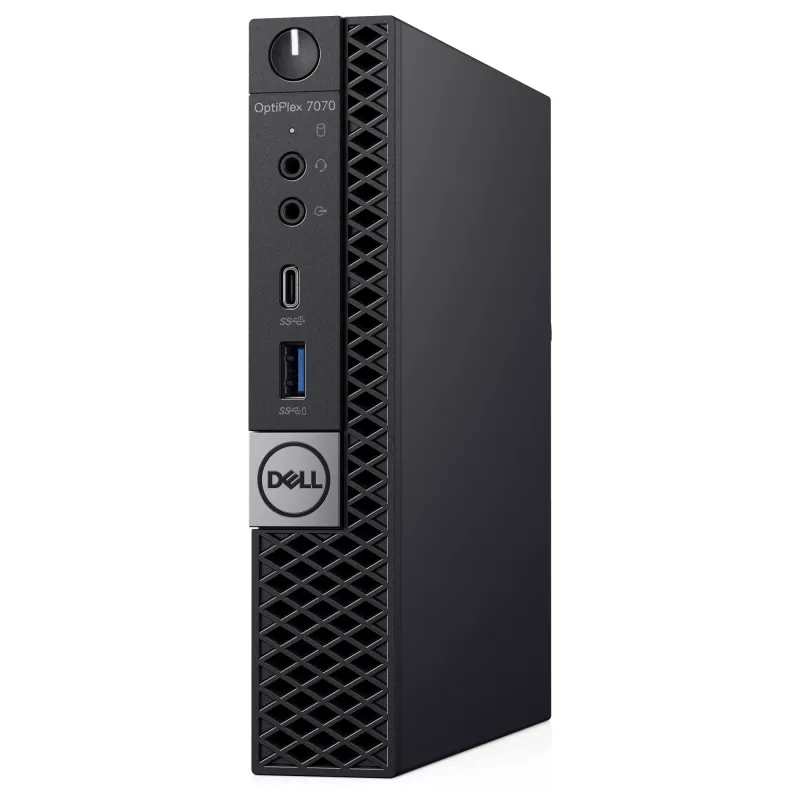 Mini PC tecXL OptiPlex 7070 MP (repasovaný) — Intel Core i3-9100T, 16 GB DDR4, 256 GB SSD, Windows 10 Pro, MFF
