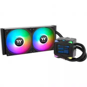 Sada kvapalinového chladenia Thermaltake LA240-S ARGB 12 cm čierna