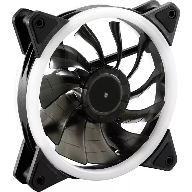 SHARKOON Shark Blades PWM ARGB 120mm ventilátor do PC skrine - čierny