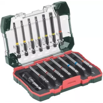 Bit-set Metabo 626718000 — 15-dielny, triedené skrutkovacie bity