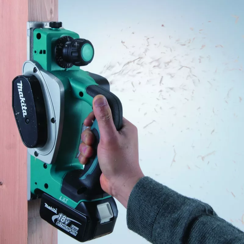 Makita DKP180Z elektrický ručný hoblík čierna, modrá 14000 ot/min