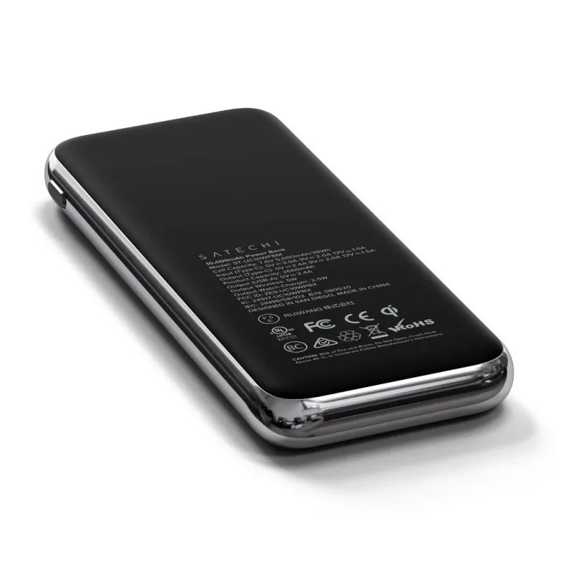 Bezdrôtová powerbanka Satechi Quatro ST-UC10WPBM, 10000 mAh, čierna